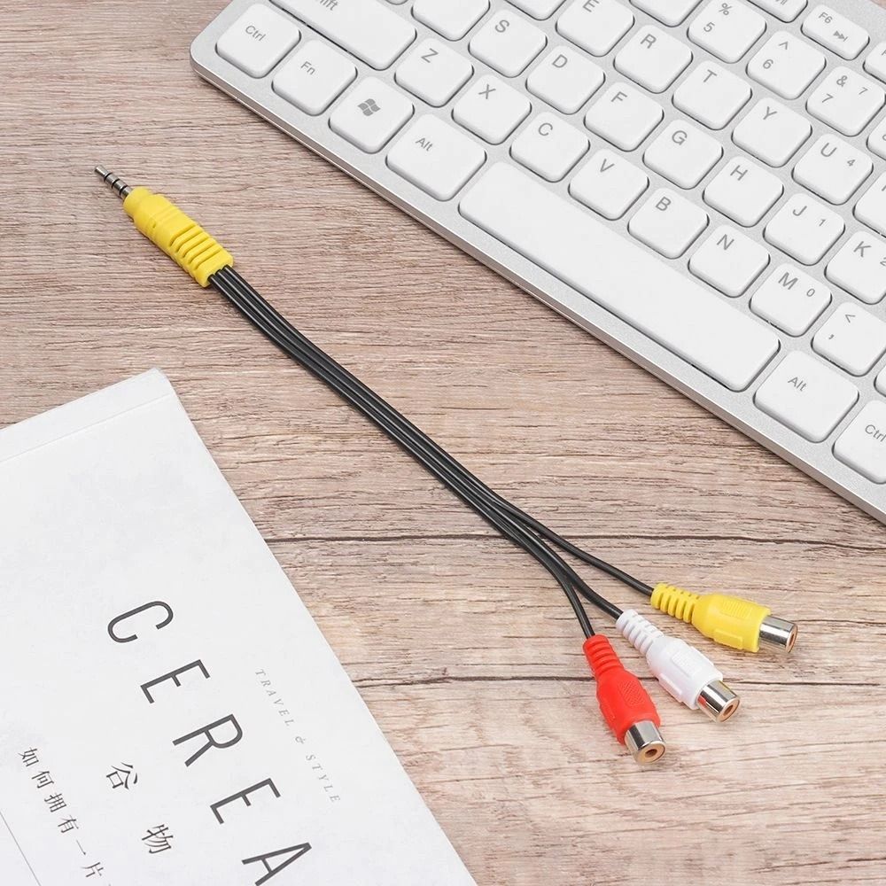 Cable Extension 3.5 - Cabo Durale 3 RCA Fêmea de