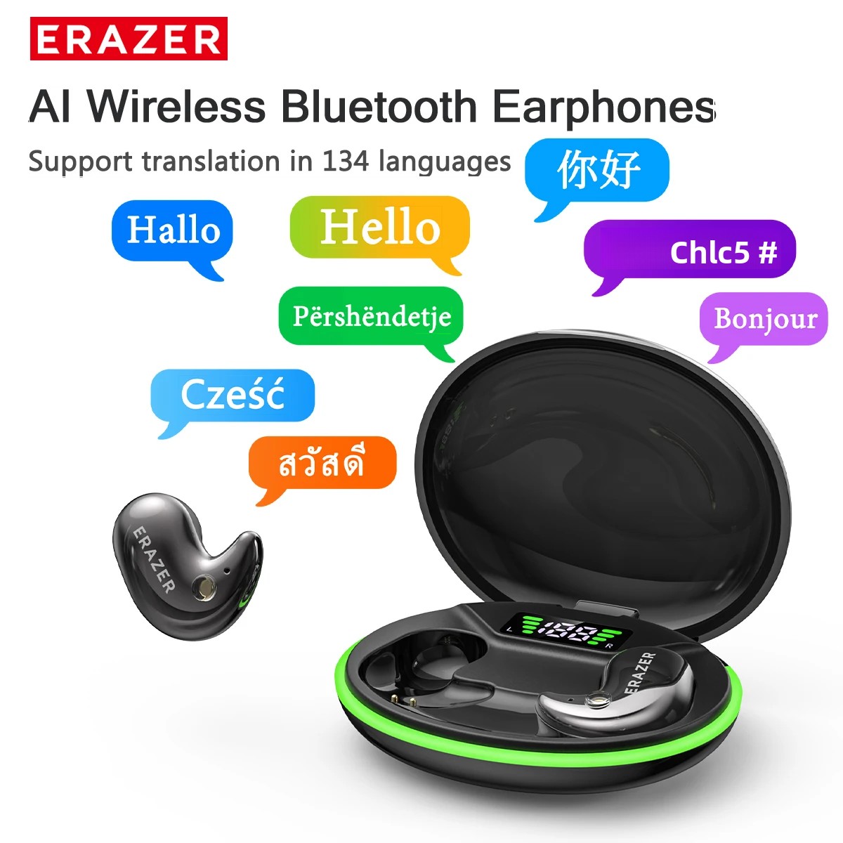 Fones de Ouvido Bluetooth Intr - Earbuds Charging Case avaliação e preço
